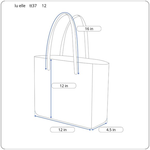 Laguna Tote By Lu Elle Spring 2020 Bag from the Be - Picture 6 of 6